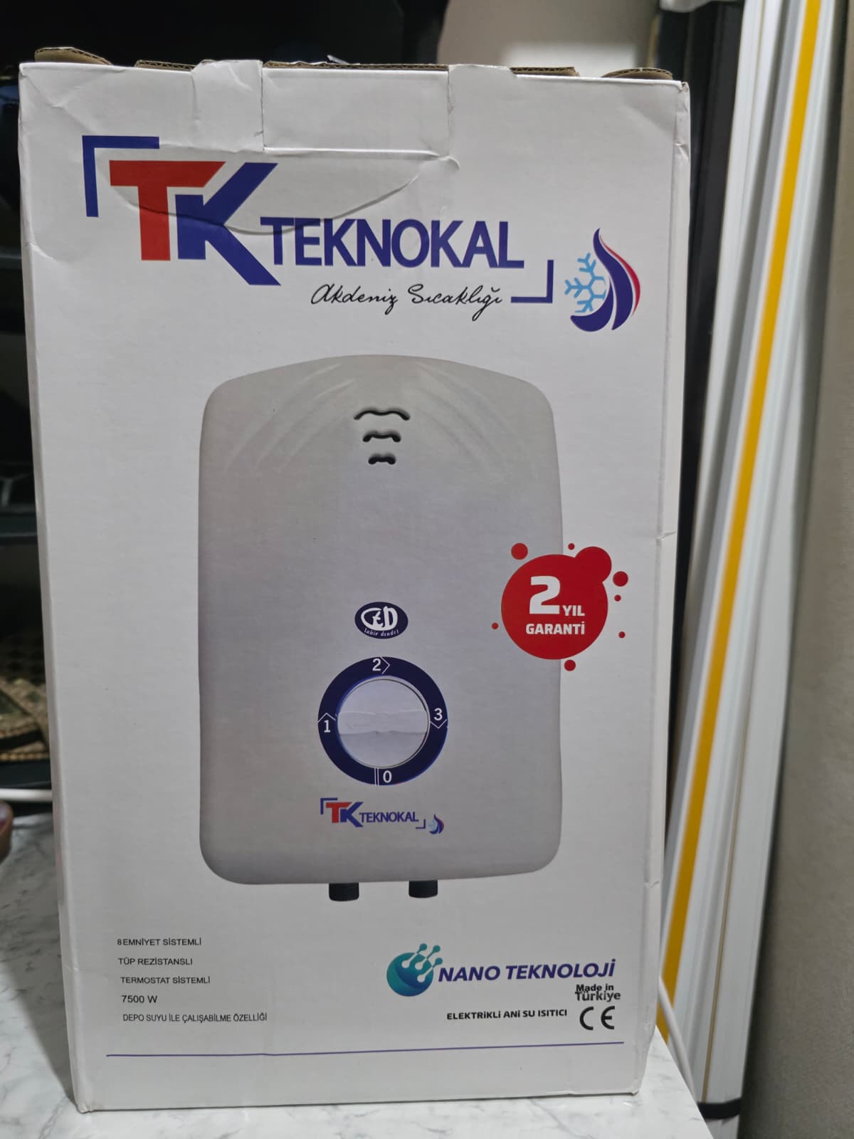 Teknokal Elektrikli Şofben: Krom Rezistanslı, Dayanıklılık Odaklı Sıcak Su Çözümü